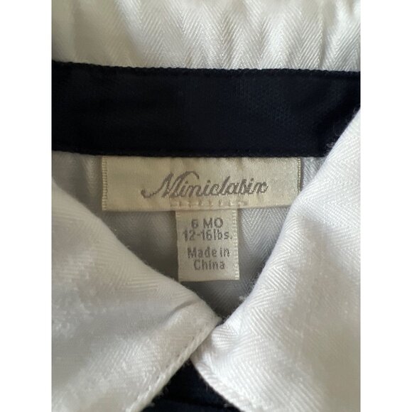 Miniclasix 4pc Navy Formal Outfit 6M Excellent Used Condition - Picture 7 of 7